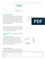 La Puissance Apparente, Active Et Réactive - Conseils Thermiques