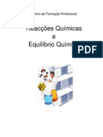 Manual de Formação - Módulo Reacções Químicas e Equilíbrio Químico - P