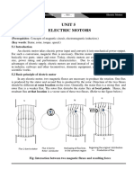 BEEE Unit3 Part 1 - DC Motors Notes