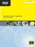 Dual Mass Flywheel - Special Tool User Instructions