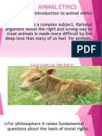 Animal Ethics PPT Report