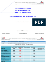 Reporte 02 Etapa 3 Sist. in Racks 11 y 12