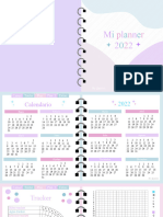 Mi Planner 2022