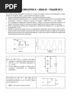 Circuitos II 2023-III - Taller 1