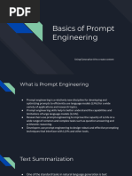 Basics of Prompt Engineering