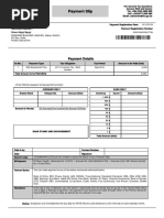 Payment Slip