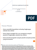 P5.2 Gaya Hidup Berkelanjutan - KREATIVITAS SAMPAH PLASTIK - Fase D