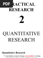 Quantitative Research Characteristics Strengthsa ND Weaknesses