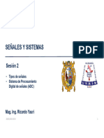 Sesion 2 - Parte 1 - Tipos de Señales - Sistema de Procesamiento Digital Señales - Adc