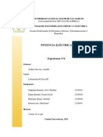 ELECTRICIDAD Y MAGNETISMO Experiencia N°6