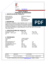 Ficha Tecnica Peroxido de Hidrogeno