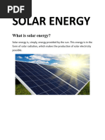 Solar Energy