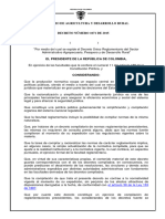 Decreto Unico Reglamentario 1071 de 2015 Reglamentario Del Sector