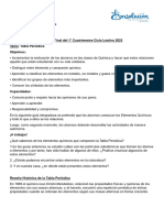 Desafio Final Química 1° Cuatrimestre 2023-1