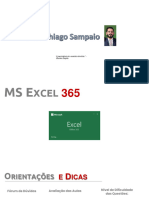 Excel 365 Thiago Sampaio