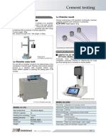 Cement Testing