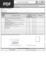 Formato Induccion Al Puesto de Trabajo 2023