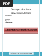 Didactique Des Mathematiques