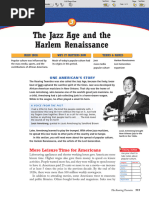 The Jazz Age and The Harlem Renaissance