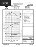 6.8 L Engine Model: 6068HF485 Rating: Gross Power Application: Industrial - Intermittent Power Bulge - 0% Torque Rise - 26%