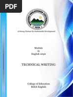 Technical Writing Module 3