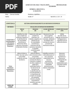 1 Sec. - Rubrica Holistica - Gestiona Responsablemente Los Recursos Economicos - Iv Bim