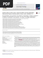 Long-Term Follow-Up of The GROningen INternational Study On Sentinel Nodes in Vulvar Cancer (GROINSS-V) I