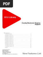 Ecu Library 8.3.1 New Features List