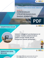 Materi 5 - Perancangan Struktur Bangunan Bawah Jembatan