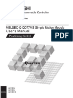 MITSUBISHI LDQD77MS Motion Unit User's Manual Positioning Control