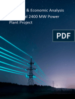 Financial and Economic Analysis For Powerplant in Bangladesh