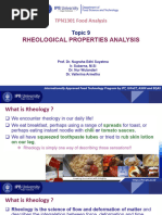 09 Analysis of Rheology and Texture Okt 2023