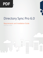 Directory Sync Pro 6.0 Requirements and Installation Guide