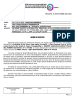 Ejemplo de Informe de Inspección Ingeniero Civil