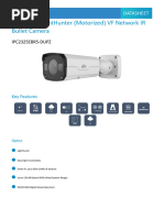 UNV IPC2325EBR5-DUPZ 5MP WDR Starlight (Motorized) VF Network IR Bullet Camera V2.0 - 890930 - 293680 - 0