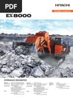 Hitachi EX8000 Mining Excavator Brochure