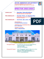 Prospectus For UG & PG Law Degree Courses (SOEL) Correction Copy - 2023-2024 Final