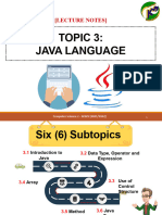 3.1 (A) Introduction To OOP