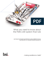 BSI MD FDA Udi System Final Rule Whitepaper