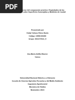 Tarea 5 - Preinforme Del Componente Práctico - Mecánica de Fluidos