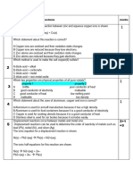 Chemistry Worksheet