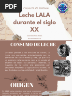 Proyecto de Historia: Leche LALA Durante El Siglo XX