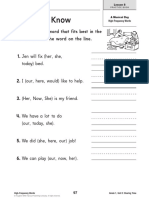 Primary 1 Grammar