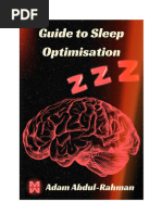 Sleep Optimisation Framework