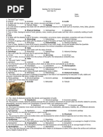 Unit Test 1 Answers