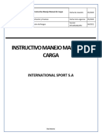 Instructivo MMC International Sport Sa