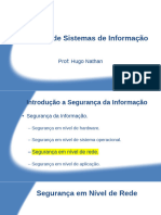 Apresentação2 - Segurança em Nível de Rede