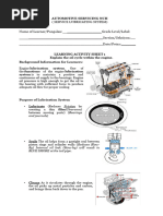 Automotive Servicing NC Ii Service Lubricating System