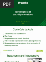 Aula 2 - Introdução Aos Anti-Hipertensivos