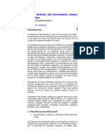 Breve Historia Del Movimiento Obrero Argentino